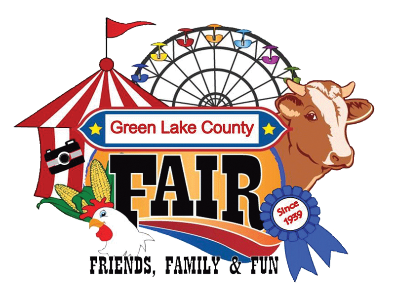 Logo for 2025 Green Lake County Fair